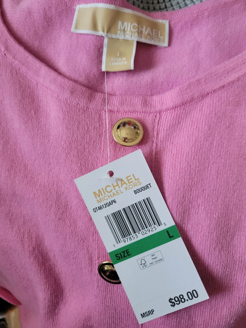Michael Kors sleeveless tank
